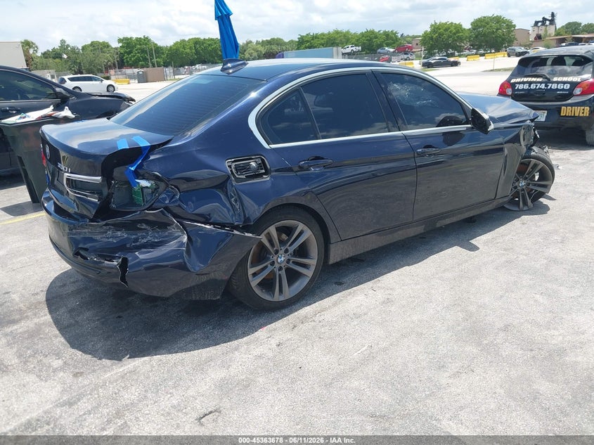 2017 BMW VIN WBA8D9G52HNU59765 IAAI salvage auction — BIO HAZARD, Certificate Of Destruction (Florida), sold $625 on 2026-08-03 (photo 4)