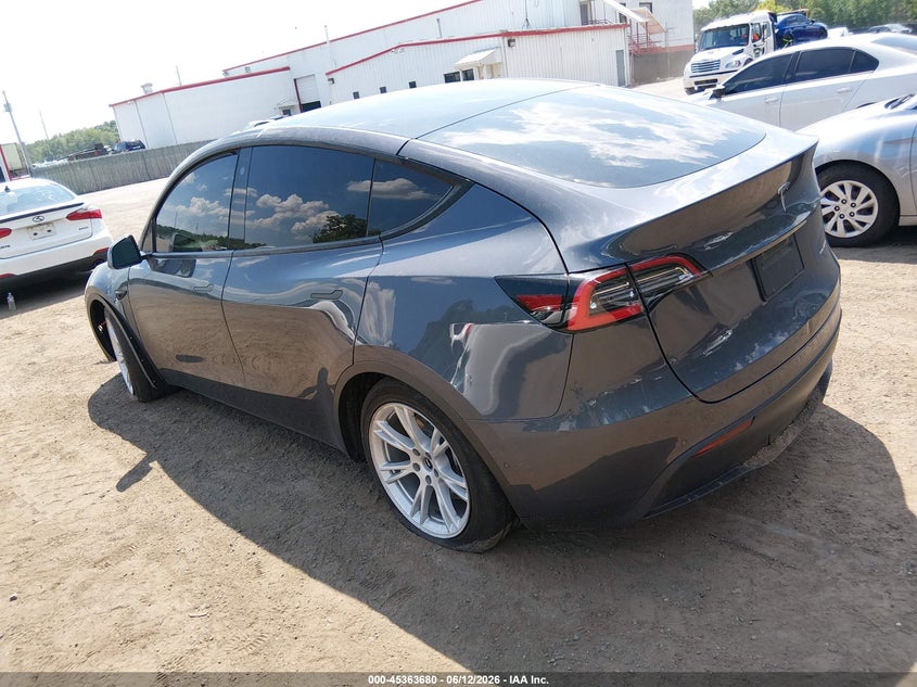 2021 Tesla Model y VIN 5YJYGAEE1MF130983 IAAI salvage auction — UNDERCARRIAGE, Salvage - 75% Or Less (Maryland), sold $8,700 on 2026-07-26 (photo 3)