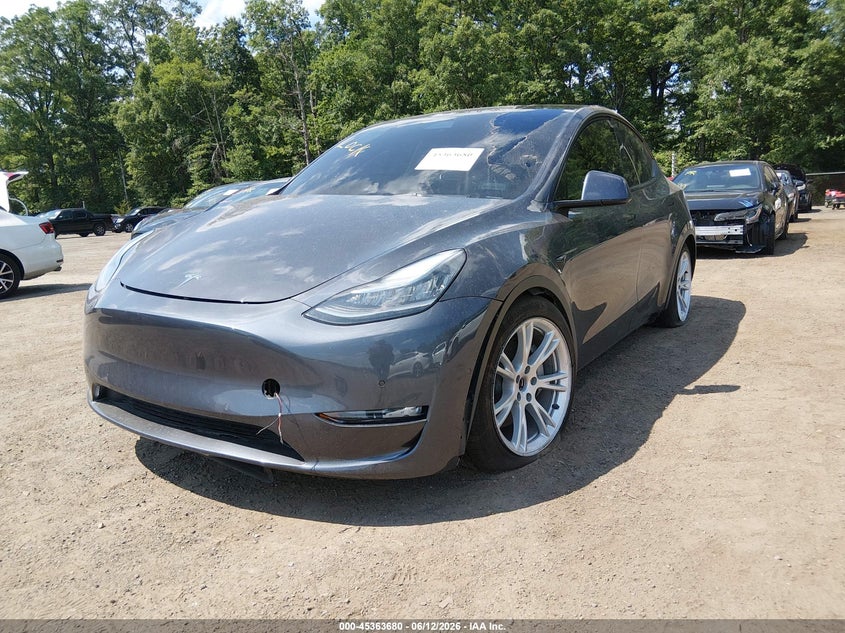 2021 Tesla Model y VIN 5YJYGAEE1MF130983 IAAI salvage auction — UNDERCARRIAGE, Salvage - 75% Or Less (Maryland), sold $8,700 on 2026-07-26 (photo 6)