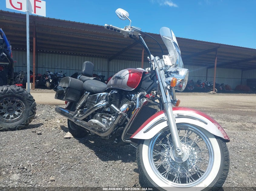 1999 Honda Vt1100 VIN 1HFSC3901XA100381 IAAI salvage auction — SIDE, Salvage (Ohio), sold $450 on 2026-07-08 (photo 1)