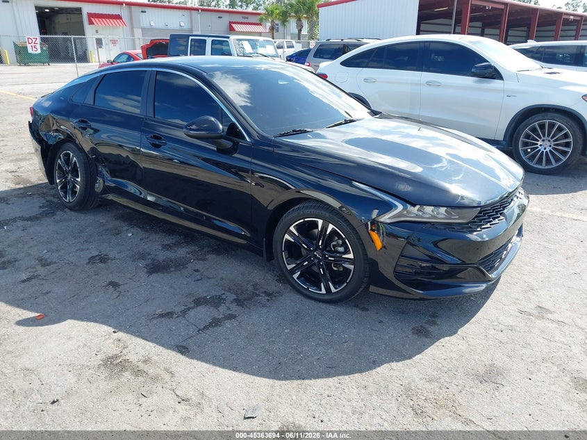 2022 Kia K5 VIN 5XXG64J29NG156340 IAAI salvage auction — RIGHT REAR, Rebuildable (Florida), sold $6,200 on 2026-07-27 (photo 1)