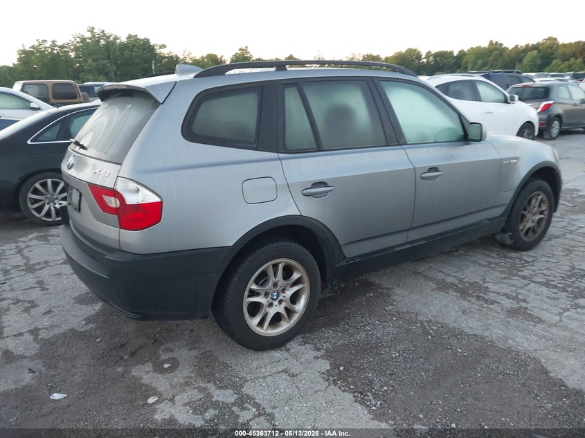 2004 BMW X3 VIN WBXPA73464WA77838 IAAI salvage auction — NORMAL WEAR, Original (Kentucky), sold $25 on 2026-07-20 (photo 4)