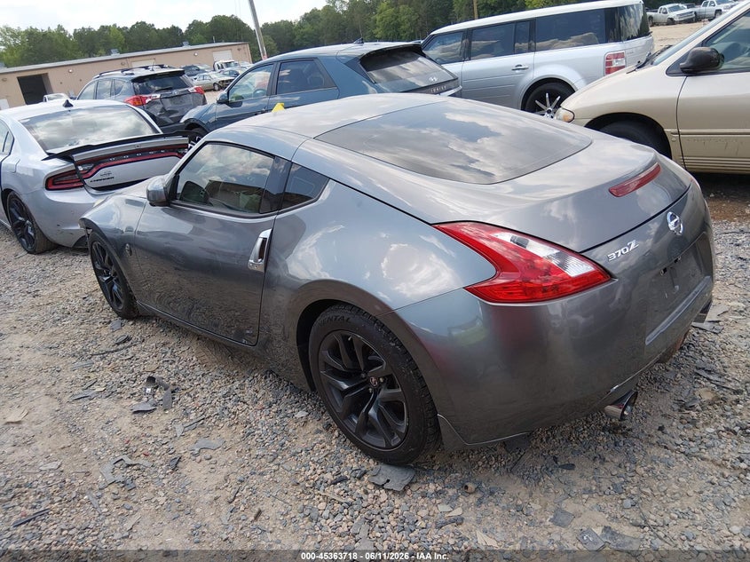 2014 Nissan 370z VIN JN1AZ4EH6EM633217 IAAI salvage auction — FRONT END, Salvage (North Carolina), sold $3,575 on 2026-07-06 (photo 3)