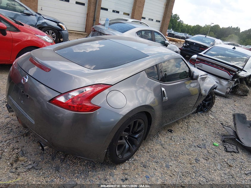 2014 Nissan 370z VIN JN1AZ4EH6EM633217 IAAI salvage auction — FRONT END, Salvage (North Carolina), sold $3,575 on 2026-07-06 (photo 4)