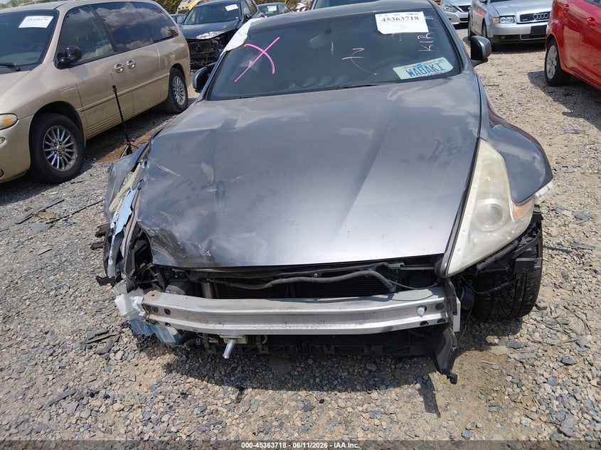 2014 Nissan 370z VIN JN1AZ4EH6EM633217 IAAI salvage auction — FRONT END, Salvage (North Carolina), sold $3,575 on 2026-07-06 (photo 6)