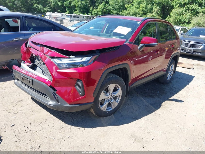 2025 Toyota Rav 4 VIN JTMRWRFV1SD339147 IAAI salvage auction — FRONT END, Salvage (Massachusetts), sold $14,150 on 2026-07-14 (photo 2)