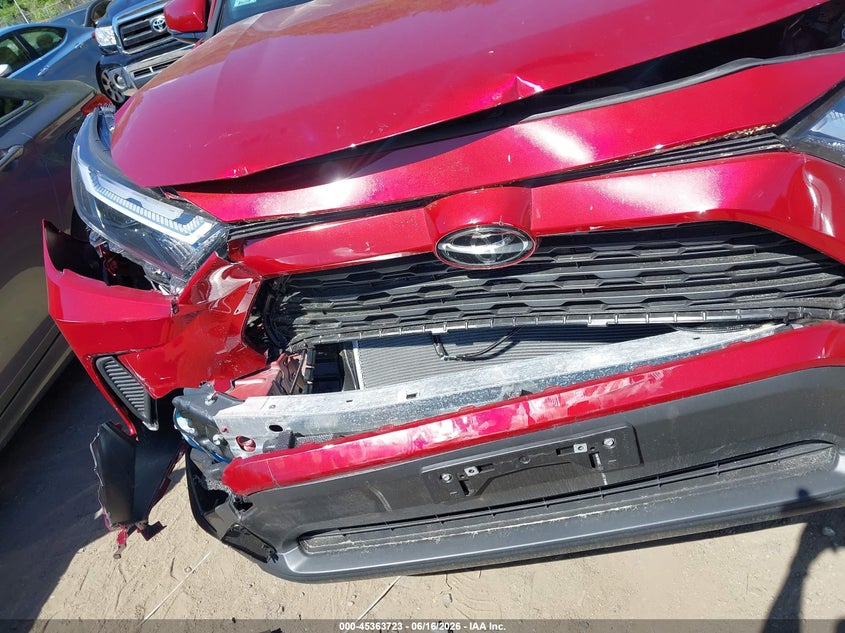 2025 Toyota Rav 4 VIN JTMRWRFV1SD339147 IAAI salvage auction — FRONT END, Salvage (Massachusetts), sold $14,150 on 2026-07-14 (photo 6)