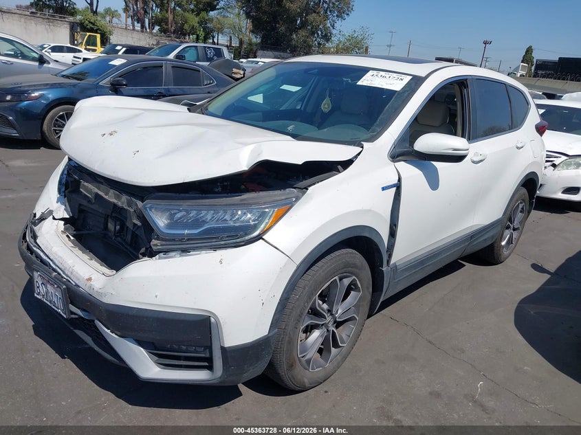 2020 Honda Cr-v VIN 7FART6H8XLE017409 IAAI salvage auction — FRONT END, Salvage Title, sold $8,400 on 2026-07-18 (photo 2)