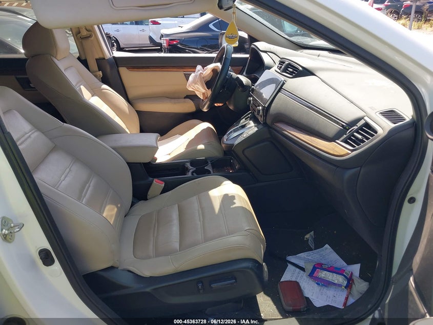 2020 Honda Cr-v VIN 7FART6H8XLE017409 IAAI salvage auction — FRONT END, Salvage Title, sold $8,400 on 2026-07-18 (photo 5)