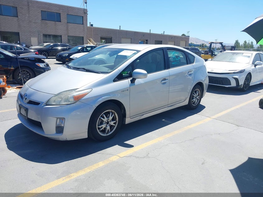 2010 Toyota Prius VIN JTDKN3DU4A0123763 IAAI salvage auction — RIGHT REAR, Salvage (California), sold $3,400 on 2026-07-06 (photo 2)