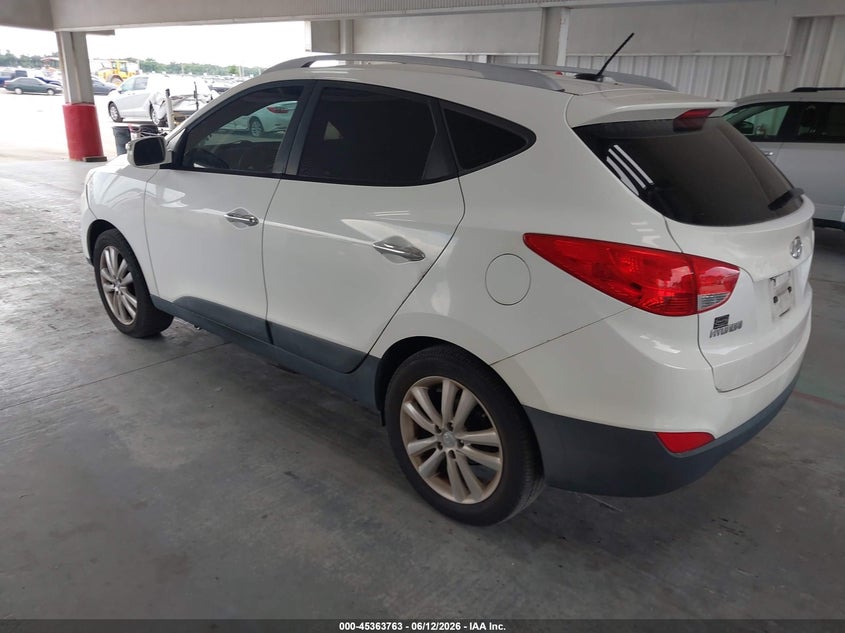 2011 Hyundai Tucson VIN KM8JU3AC3BU134883 IAAI salvage auction — FRONT END, Rebuildable (Florida), sold $550 on 2026-07-22 (photo 3)