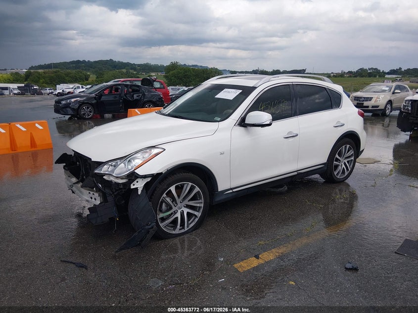 2016 Infiniti Qx50 VIN JN1BJ0RR4GM265095 IAAI salvage auction — FRONT END, Salvage (Missouri), sold $500 on 2026-07-18 (photo 2)