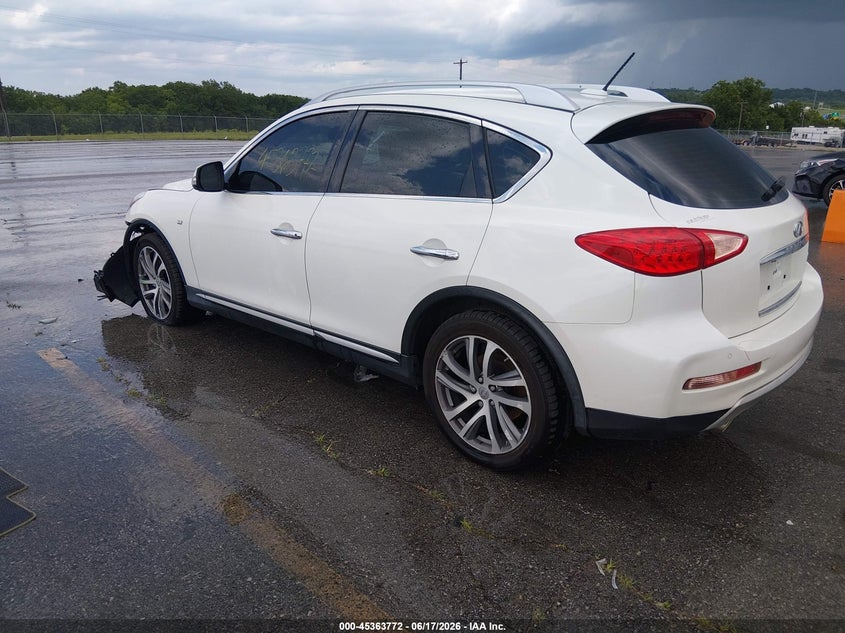 2016 Infiniti Qx50 VIN JN1BJ0RR4GM265095 IAAI salvage auction — FRONT END, Salvage (Missouri), sold $500 on 2026-07-18 (photo 3)
