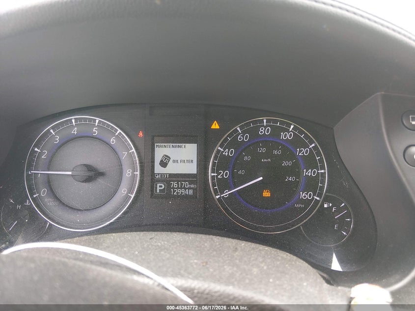 2016 Infiniti Qx50 VIN JN1BJ0RR4GM265095 IAAI salvage auction — FRONT END, Salvage (Missouri), sold $500 on 2026-07-18 (photo 7)