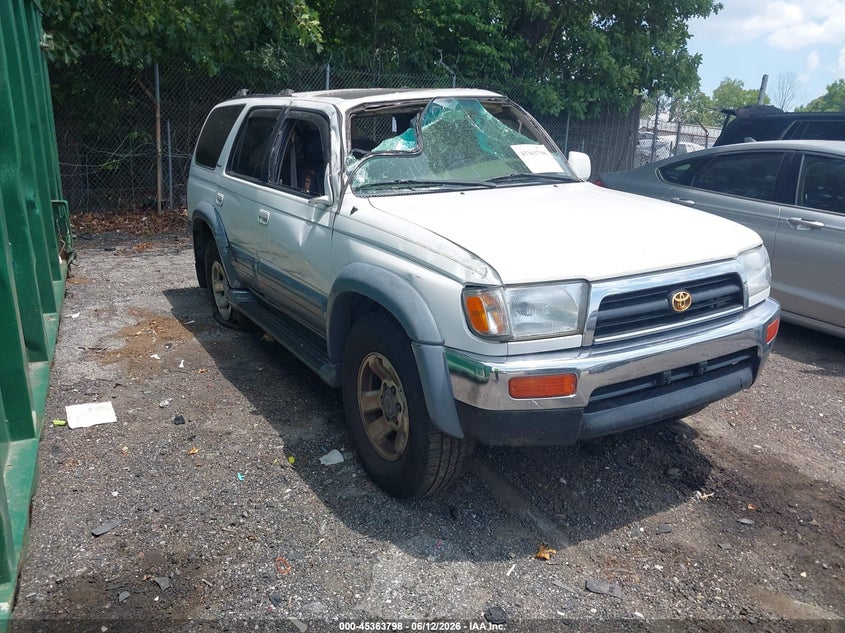 1998 Toyota 4runner VIN JT3GN87R0W0075488 IAAI salvage auction — FRONT & REAR, Salvage (Idaho), sold $700 on 2026-07-08 (photo 1)