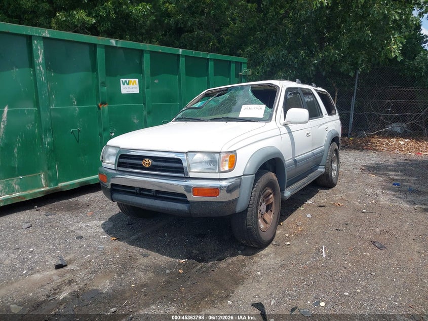 1998 Toyota 4runner VIN JT3GN87R0W0075488 IAAI salvage auction — FRONT & REAR, Salvage (Idaho), sold $700 on 2026-07-08 (photo 2)