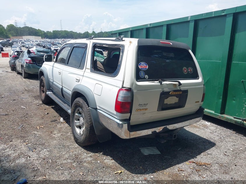 1998 Toyota 4runner VIN JT3GN87R0W0075488 IAAI salvage auction — FRONT & REAR, Salvage (Idaho), sold $700 on 2026-07-08 (photo 3)