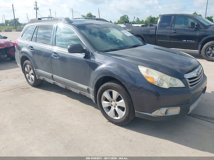 2011 Subaru Outback VIN 4S4BRBJC4B3381917 IAAI salvage auction — NORMAL WEAR, Original (Texas), sold $725 on 2026-07-17 (photo 1)