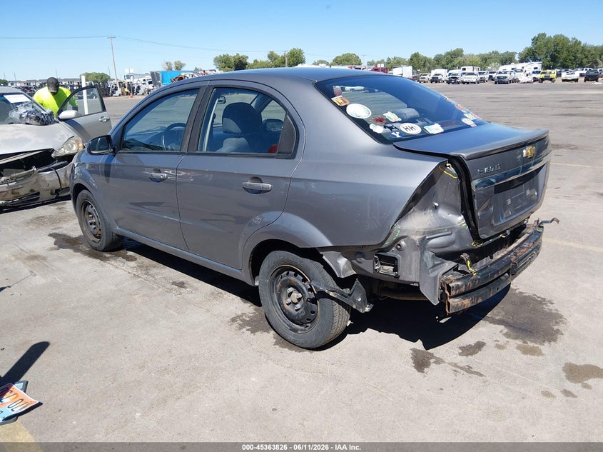 2010 Chevrolet Aveo VIN KL1TD5DE8AB126124 IAAI salvage auction — REAR END, Salvage (Utah), sold $325 on 2026-07-09 (photo 3)