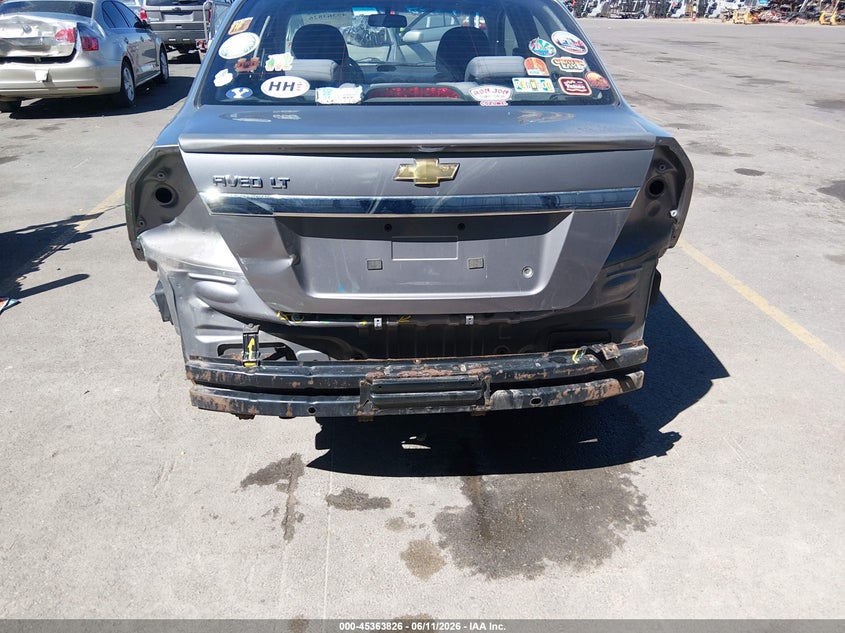2010 Chevrolet Aveo VIN KL1TD5DE8AB126124 IAAI salvage auction — REAR END, Salvage (Utah), sold $325 on 2026-07-09 (photo 6)