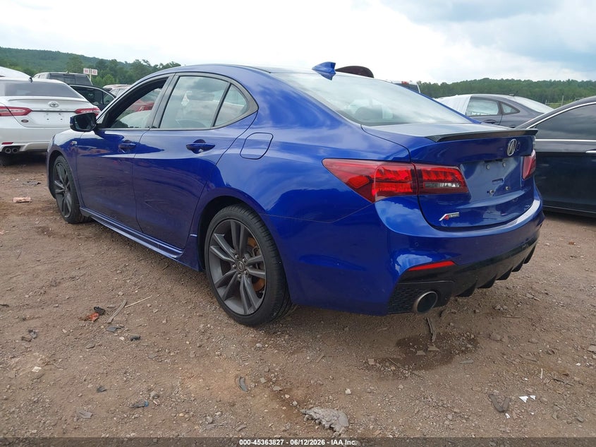 2018 Acura Tlx VIN 19UUB2F62JA010495 IAAI salvage auction — FRONT END, Salvage (Alabama), sold $2,850 on 2026-08-02 (photo 3)