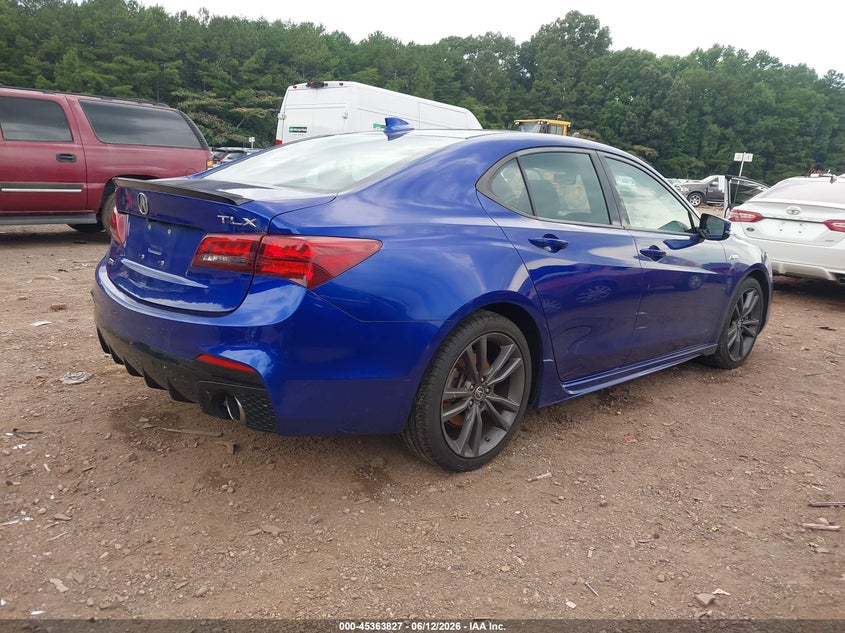 2018 Acura Tlx VIN 19UUB2F62JA010495 IAAI salvage auction — FRONT END, Salvage (Alabama), sold $2,850 on 2026-08-02 (photo 4)