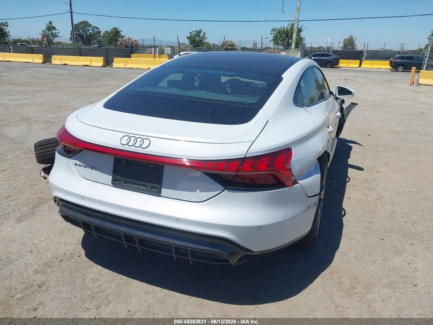 2024 Audi E-tron gt VIN WAUFJBFW4R7004763 IAAI salvage auction — FRONT END, Salvage (California), sold $18,000 on 2026-09-03 (photo 4)