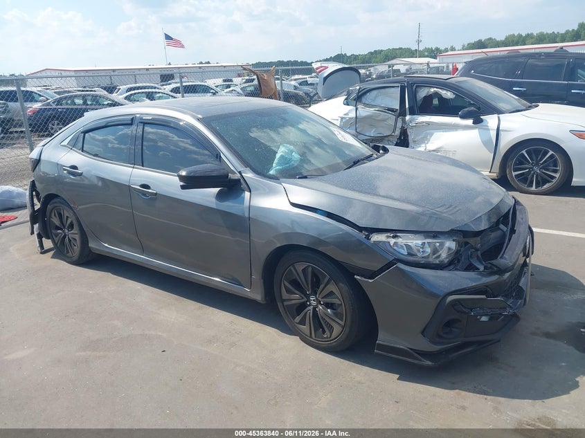 2018 Honda Civic VIN SHHFK7H54JU411996 IAAI salvage auction — FRONT END, Salvage (North Carolina), sold $4,050 on 2026-08-02 (photo 1)