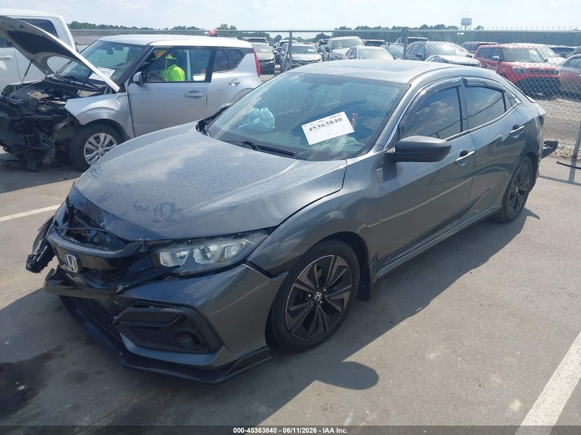2018 Honda Civic VIN SHHFK7H54JU411996 IAAI salvage auction — FRONT END, Salvage (North Carolina), sold $4,050 on 2026-08-02 (photo 2)