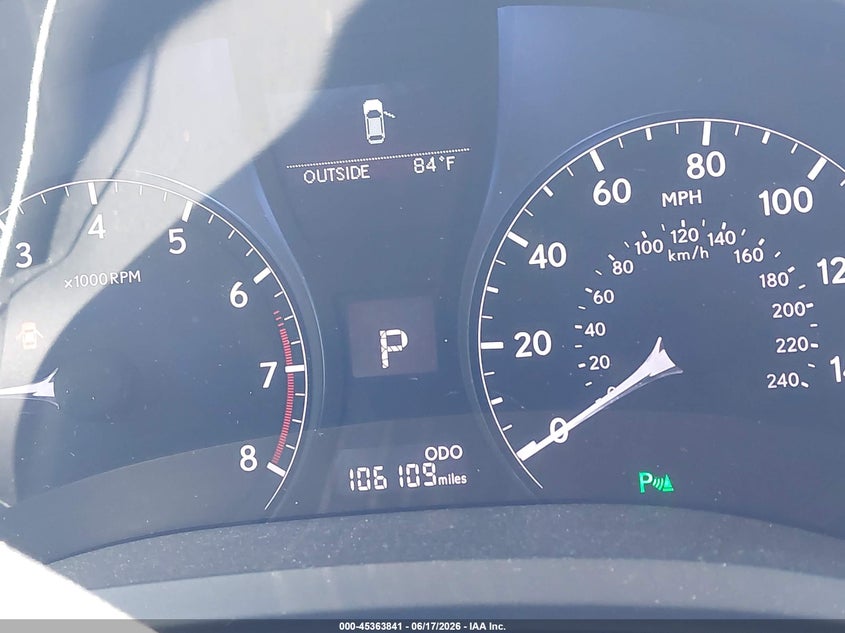 2013 Lexus VIN 2T2ZK1BAXDC102863 IAAI salvage auction — SIDE, Salvage (Tennessee), sold $6,600 on 2026-07-05 (photo 7)