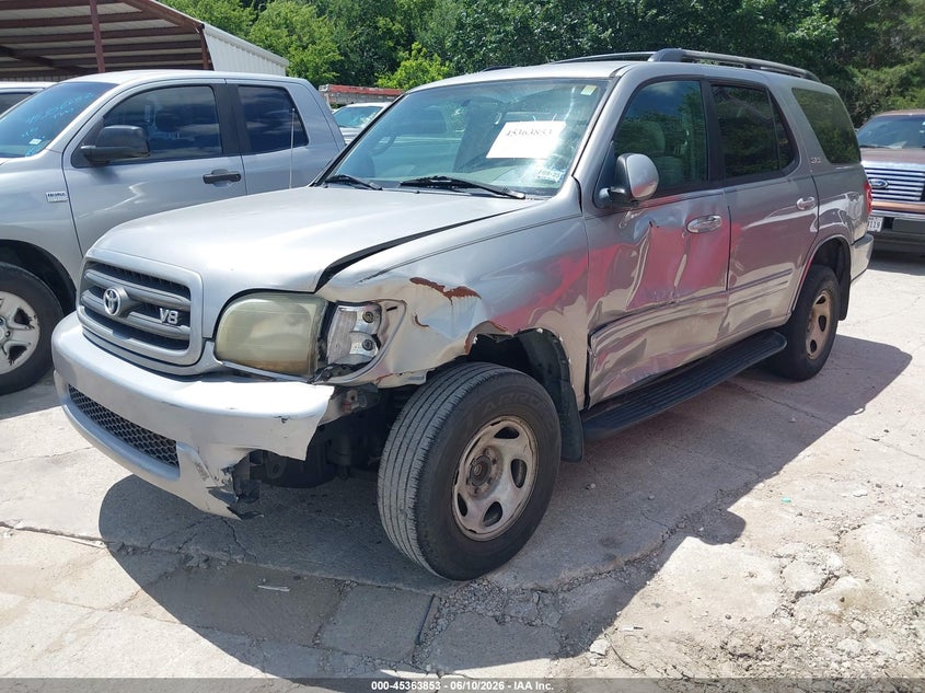 2003 Toyota Sequoia VIN 5TDZT34A43S187506 IAAI salvage auction — NORMAL WEAR, Original (Texas), sold $800 on 2026-07-13 (photo 2)