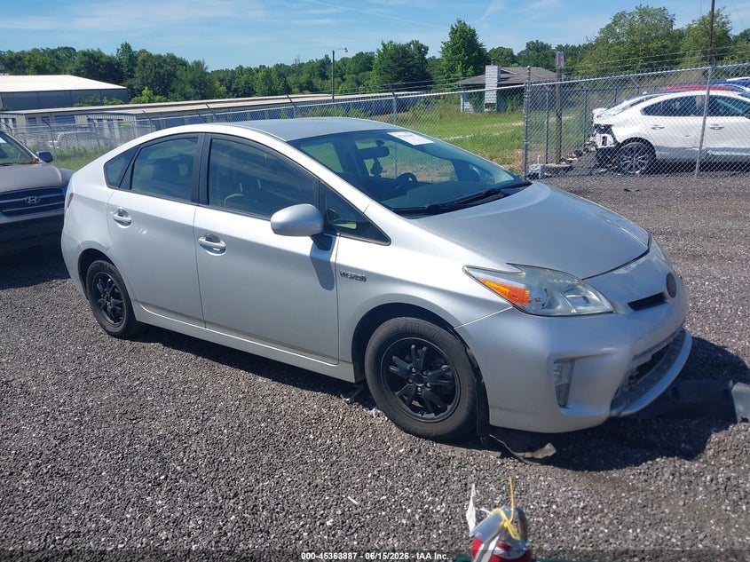 2015 Toyota Prius VIN JTDKN3DU1F1909022 IAAI salvage auction — LEFT FRONT, Salvage (South Carolina), sold $3,000 on 2026-07-14 (photo 1)