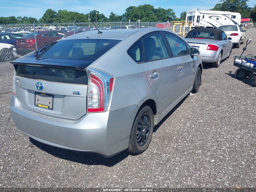 2015 Toyota Prius VIN JTDKN3DU1F1909022 IAAI salvage auction — LEFT FRONT, Salvage (South Carolina), sold $3,000 on 2026-07-14 (photo 4)