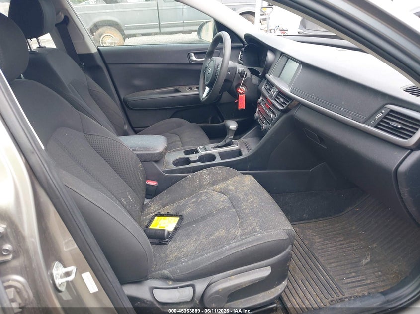 2018 Kia Optima VIN 5XXGT4L37JG186008 IAAI salvage auction — STORM DAMAGE, Salvage (North Carolina), sold $2,025 on 2026-07-24 (photo 5)