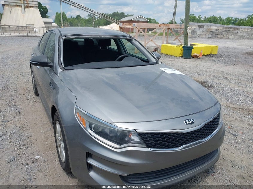 2018 Kia Optima VIN 5XXGT4L37JG186008 IAAI salvage auction — STORM DAMAGE, Salvage (North Carolina), sold $2,025 on 2026-07-24 (photo 6)