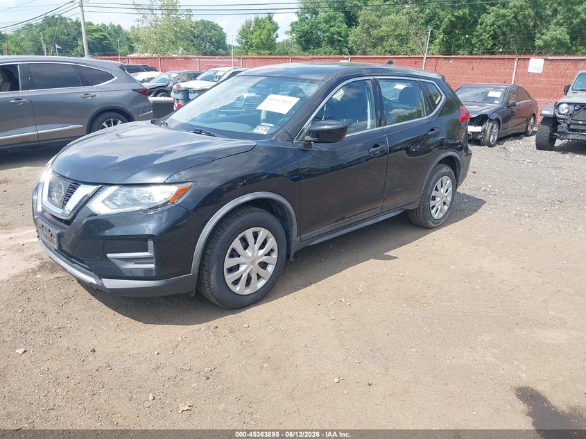 2017 Nissan Rogue VIN JN8AT2MV6HW279660 IAAI salvage auction — RIGHT SIDE, Salvage (Idaho), sold $1,150 on 2026-07-08 (photo 2)