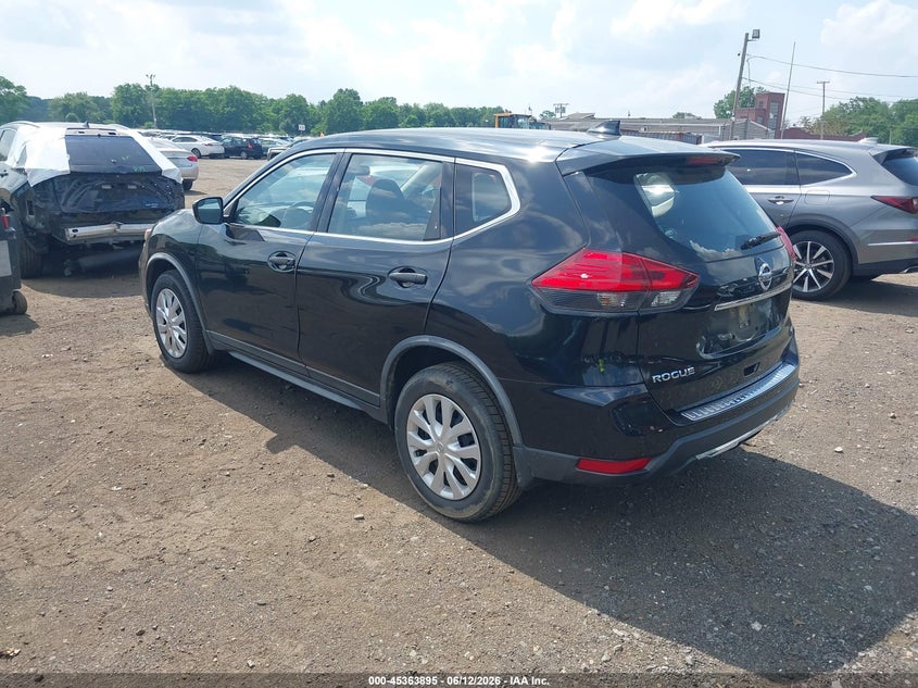 2017 Nissan Rogue VIN JN8AT2MV6HW279660 IAAI salvage auction — RIGHT SIDE, Salvage (Idaho), sold $1,150 on 2026-07-08 (photo 3)