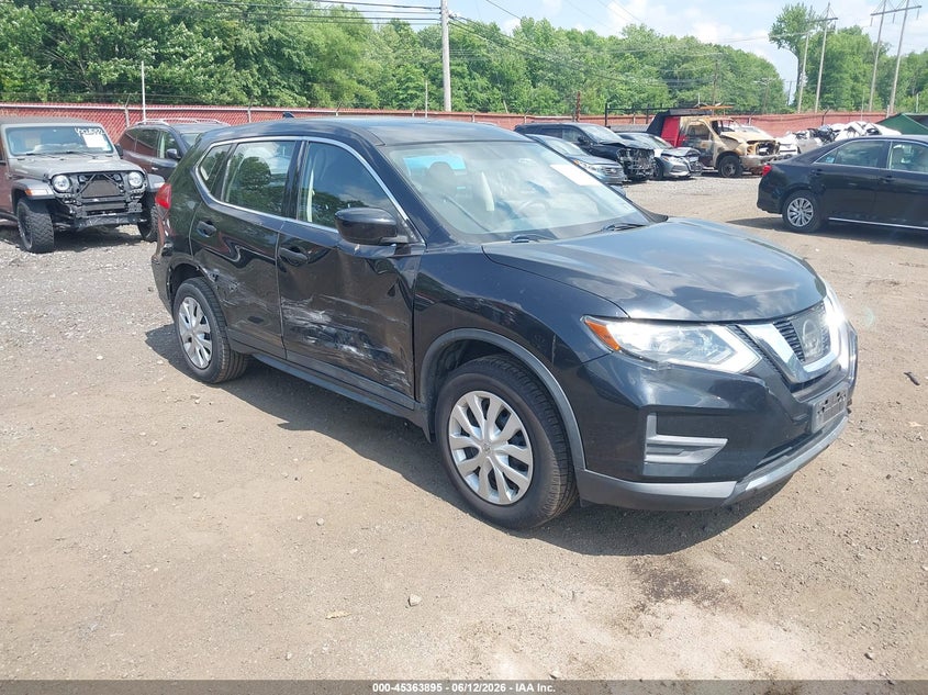 2017 Nissan Rogue VIN JN8AT2MV6HW279660 IAAI salvage auction — RIGHT SIDE, Salvage (Idaho), sold $1,150 on 2026-07-08 (photo 6)