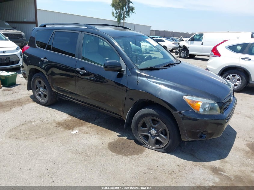 2007 Toyota Rav4 VIN JTMBD33V375102945 IAAI salvage auction — ENGINE BURN, Salvage (California), sold $1,200 on 2026-07-13 (photo 1)