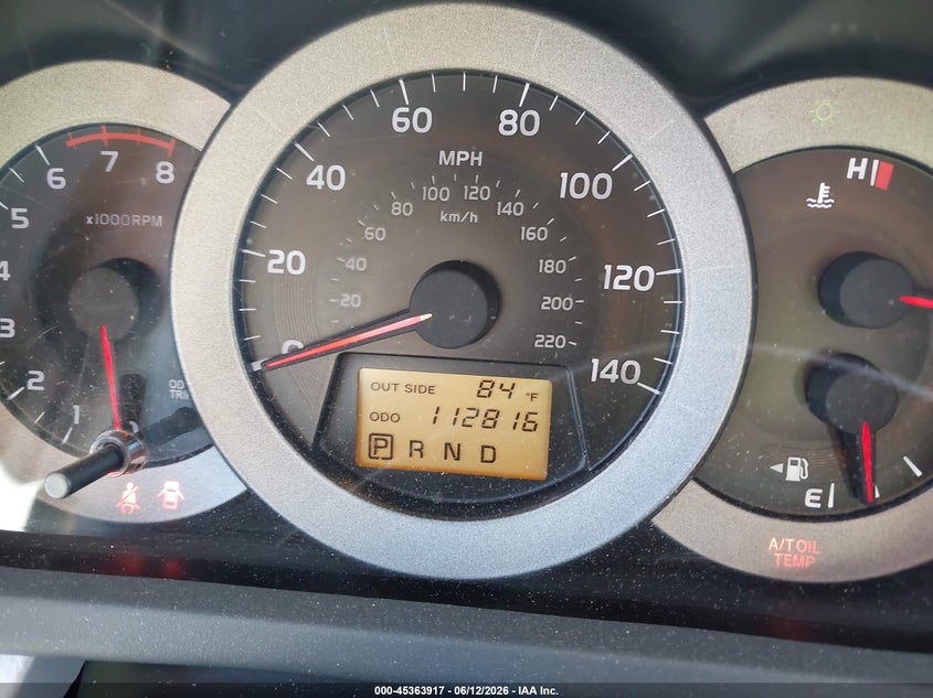 2007 Toyota Rav4 VIN JTMBD33V375102945 IAAI salvage auction — ENGINE BURN, Salvage (California), sold $1,200 on 2026-07-13 (photo 7)