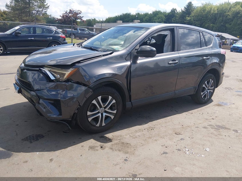 2018 Toyota Rav 4 VIN JTMBFREV6JJ244800 IAAI salvage auction — FRONT END, Salvage Title, sold $6,500 on 2026-07-16 (photo 2)