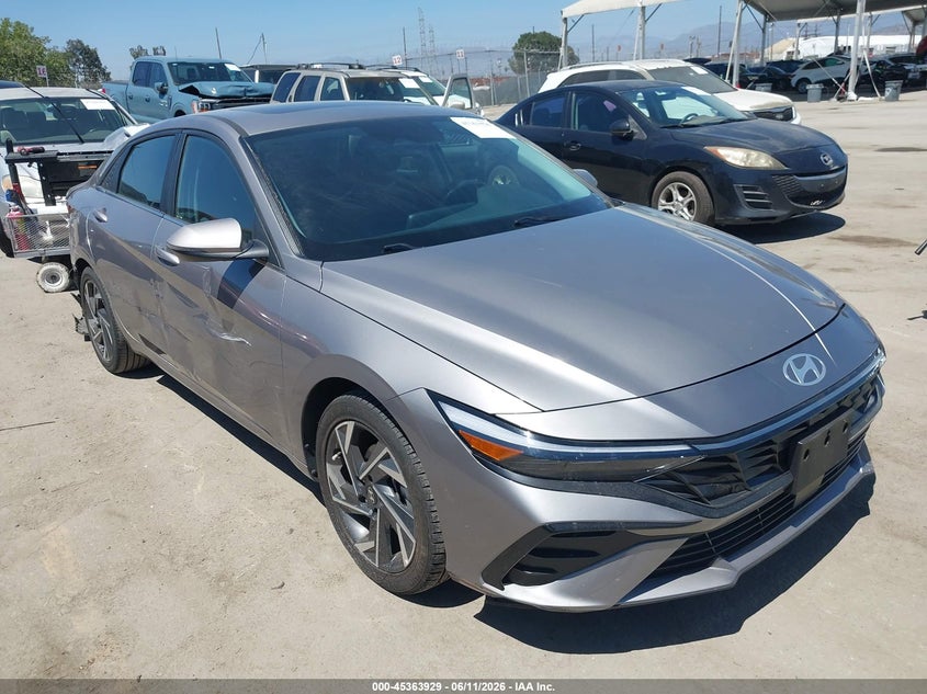 2024 Hyundai Elantra VIN KMHLN4DJ5RU093608 — IAAI salvage auction photo