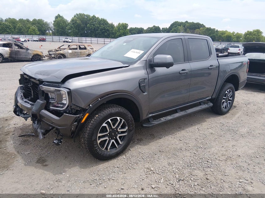 2026 Ford Ranger VIN 1FTER4KP9TLE13308 IAAI salvage auction — FRONT END, Wait Title, sold $19,250 on 2026-08-19 (photo 2)