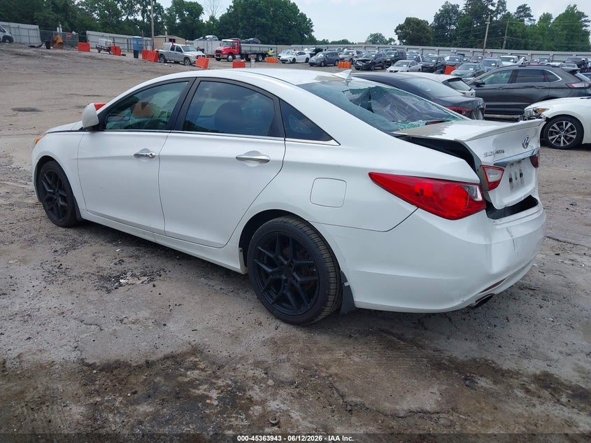 2013 Hyundai Sonata VIN 5NPEC4AB4DH643285 IAAI salvage auction — REAR END, Salvage (Georgia), sold $400 on 2026-07-22 (photo 3)