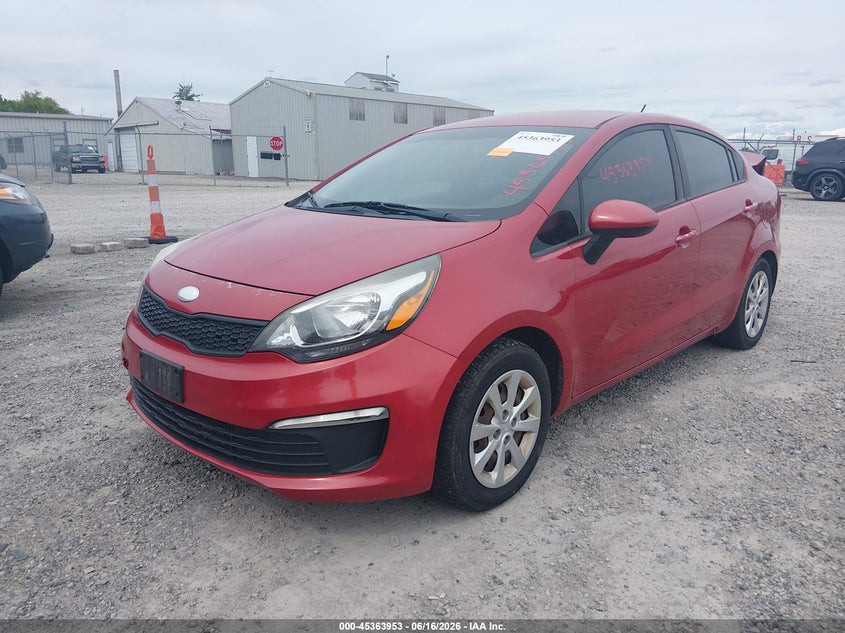 2017 Kia Rio VIN KNADM4A30H6057925 IAAI salvage auction — NORMAL WEAR, Original (Ohio), sold $850 on 2026-07-14 (photo 2)