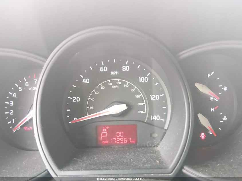 2017 Kia Rio VIN KNADM4A30H6057925 IAAI salvage auction — NORMAL WEAR, Original (Ohio), sold $850 on 2026-07-14 (photo 7)