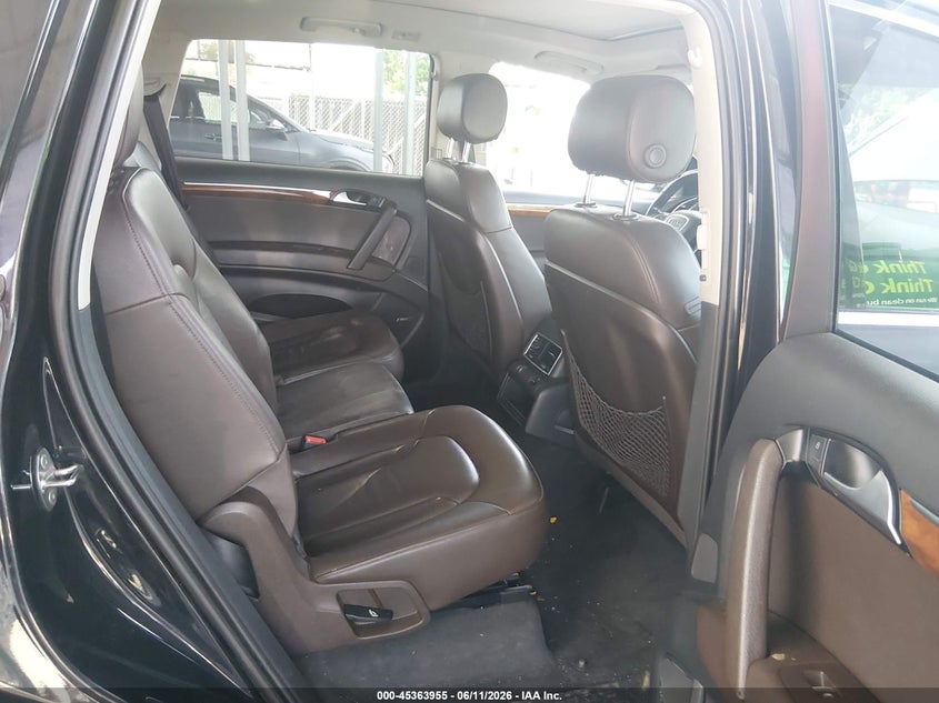 2014 Audi Q7 VIN WA1LGAFE7ED011475 IAAI salvage auction — FRONT END, Salvage Title, sold $675 on 2026-07-20 (photo 8)