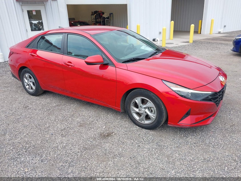 2021 Hyundai Elantra VIN 5NPLL4AG4MH049279 IAAI salvage auction — NORMAL WEAR, Sf97 (Maryland), sold $525 on 2026-07-21 (photo 1)