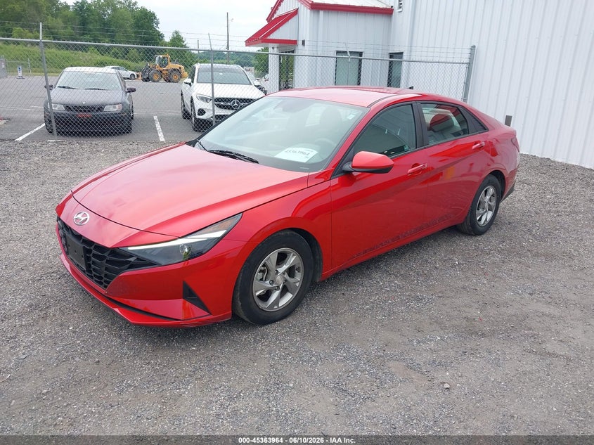 2021 Hyundai Elantra VIN 5NPLL4AG4MH049279 IAAI salvage auction — NORMAL WEAR, Sf97 (Maryland), sold $525 on 2026-07-21 (photo 2)