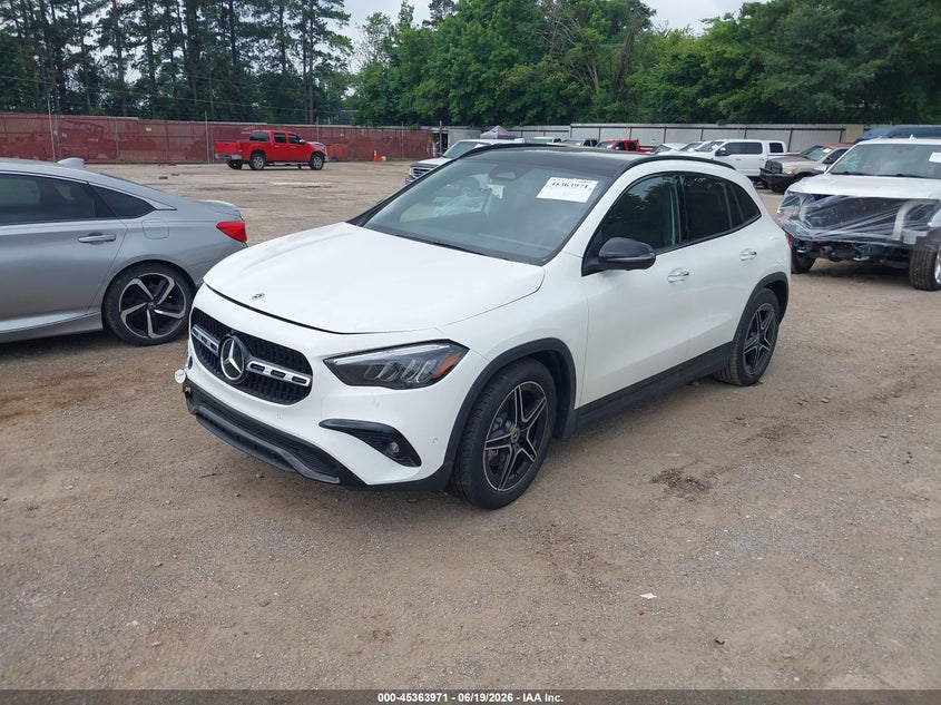 2026 Mercedes-benz Gla-klasse VIN W1N4N4GB3TJ827984 IAAI salvage auction — RIGHT FRONT, Salvage Title, sold $5,700 on 2026-07-29 (photo 2)
